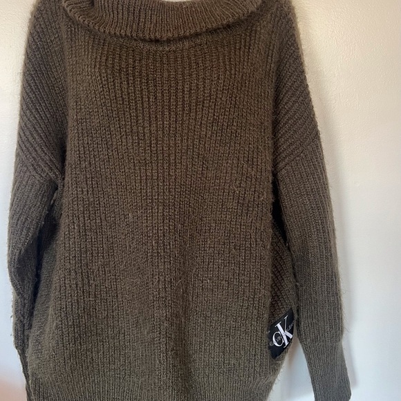 Calvin Klein Green Sweater Women’s Size Small - Picture 1 of 5